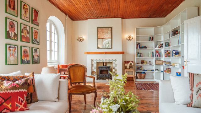 Revamping Heritage: A Colorful Transformation of a French Farmhouse