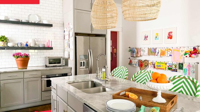 Transform Your Home with Kids' Artwork: A Creative Kitchen Makeover