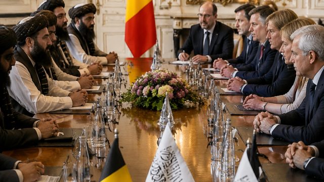 Belgium Hosts Historic Meeting with Taliban Delegates