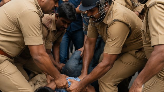 Police Clash with Students at Hyderabad College Protest | gerakan99 slot login, black diamond free s