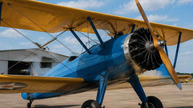 Historic Stearman Trainer Joins Warbirds of Glory Collection | sedney prize, rosie mcclelland, indo7