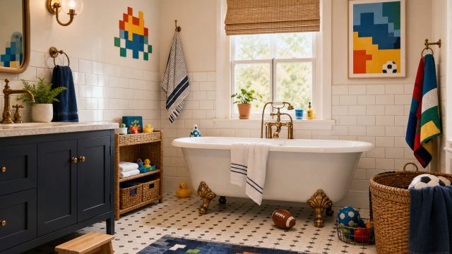 Transform Your Family Bathroom with Vintage Charm and Functionality | cheat poker88 asia, sensationa