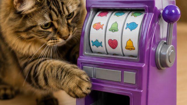 Exciting New Cat Toy Hits the Market: The Treat Dispensing Slot Machine | toto4d vip, arena4d slot l