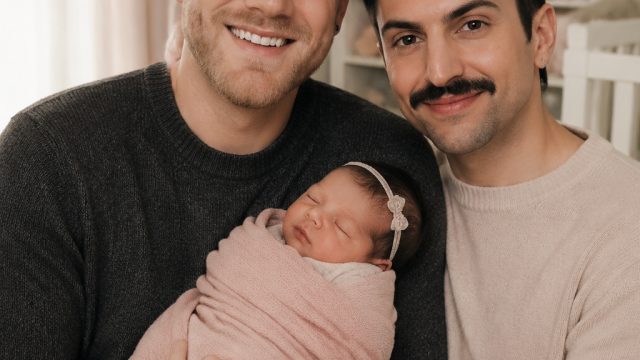 Scott and Mark Hoying Celebrate Arrival of Their Daughter with Unique Name Reveal