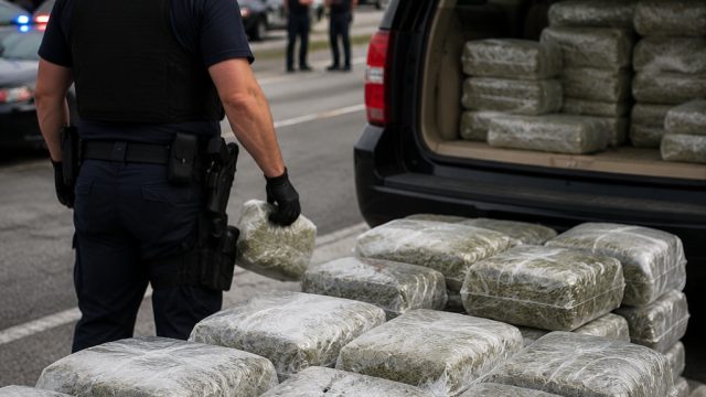Major Drug Bust on I-40: Authorities Seize 190 Pounds of Marijuana